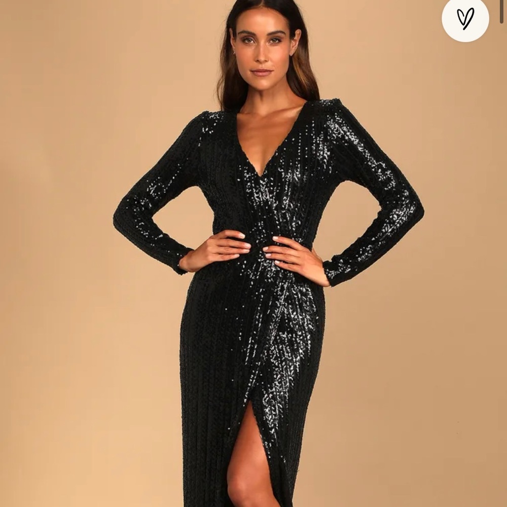 Long sleeve party dress